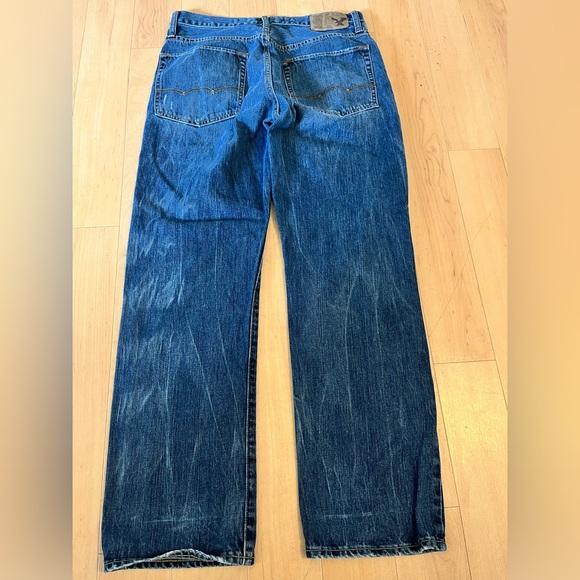 American 🦅 Eagle Jeans Relaxed Straight 31x32 - Picture 6 of 10